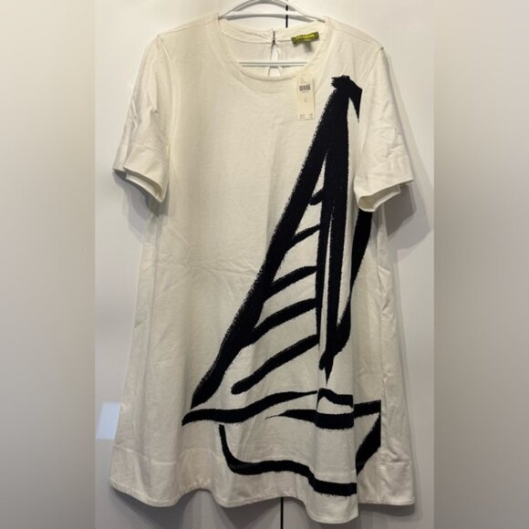 NWT Size S - Celandine Short-Sleeve 100% Cotton Swing Dress (NWT US$ 88) - Picture 8 of 16